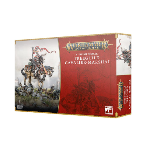 Warhammer Age Of Sigmar: Cities Of Sigmar - Freeguild Cavalier Marshal - Gathering Games