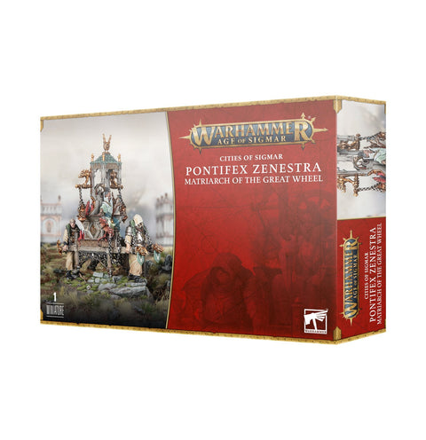 Warhammer Age Of Sigmar: Cities Of Sigmar - Pontifex Zenestra Matriarch of the Great Wheel - Gathering Games