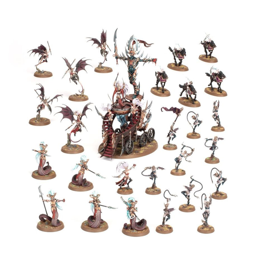 Warhammer Age Of Sigmar - Daughters Of Khaine: Khainite Slaughter Coven Battleforce - Gathering Games