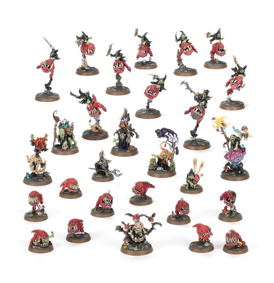 Warhammer Age Of Sigmar - Dawnbringers: Gloomspite Gitz – Braggit's Bottle-snatchaz - Gathering Games