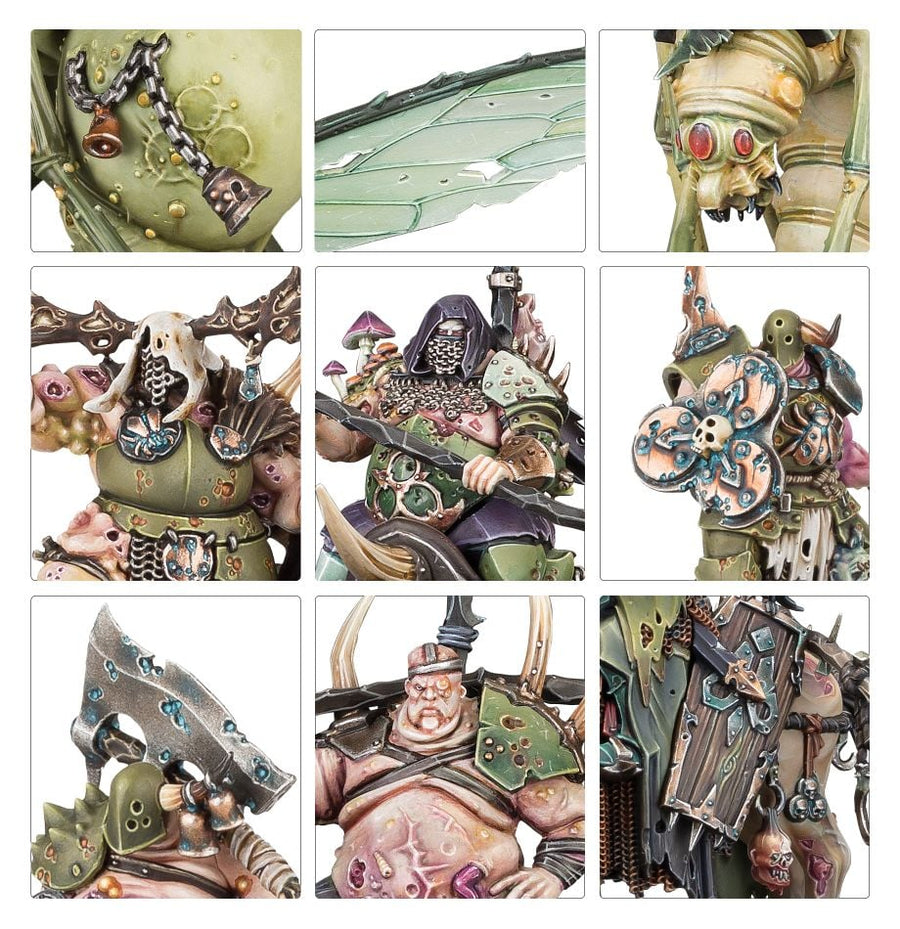 Warhammer Age Of Sigmar - Dawnbringers: Maggotkin of Nurgle – Phulgoth's Shudderhood - Gathering Games
