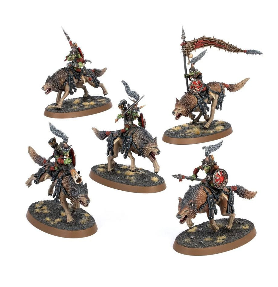 Warhammer Age Of Sigmar - Gloomspite Gitz: Snarlfang Riders - Gathering Games