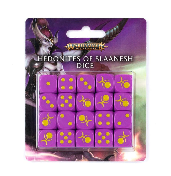 Warhammer Age Of Sigmar: Hedonites of Slaanesh Dice Set - 1