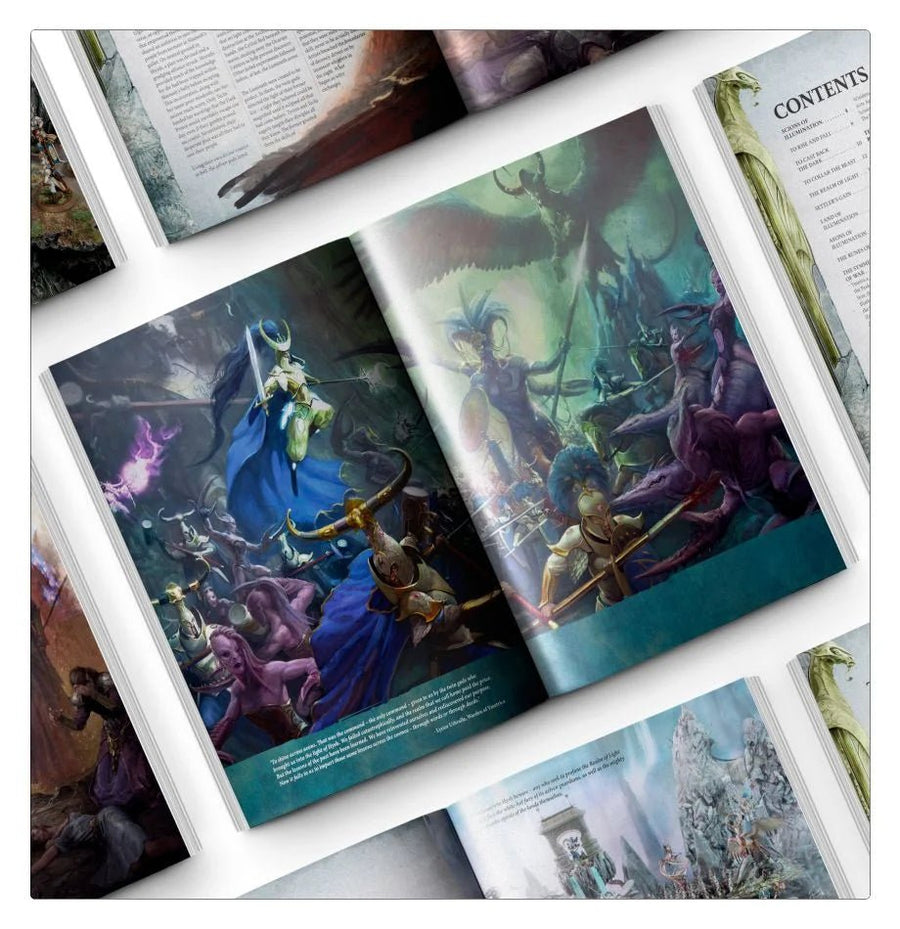 Warhammer Age Of Sigmar - Lumineth Realm-Lords: Battletome - Gathering Games