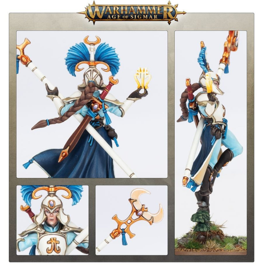 Warhammer Age Of Sigmar - Lumineth Realm-Lords: Scinari Enlightener - Gathering Games