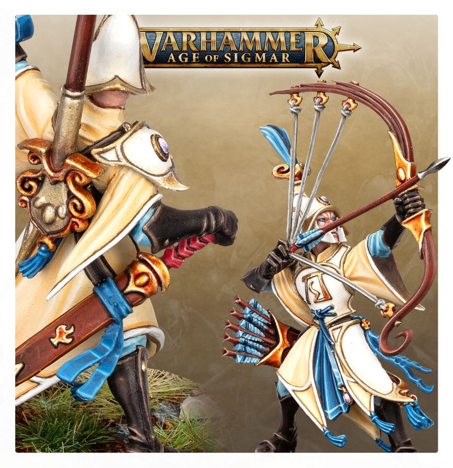Warhammer Age Of Sigmar - Lumineth: Vanari Auralan Sentinels - Gathering Games