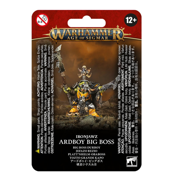 Warhammer Age Of Sigmar: Orruk Warclans - Ardboy Big Boss - 1