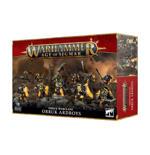 Warhammer Age Of Sigmar: Orruk Warclans - Orruk Ardboyz - Gathering Games