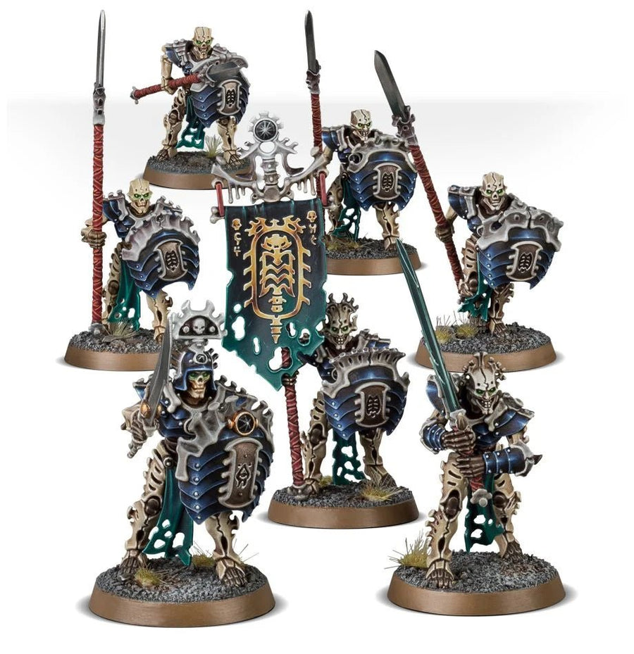 Warhammer Age Of Sigmar - Ossiarch Bonereapers: Mortek Guard - Gathering Games