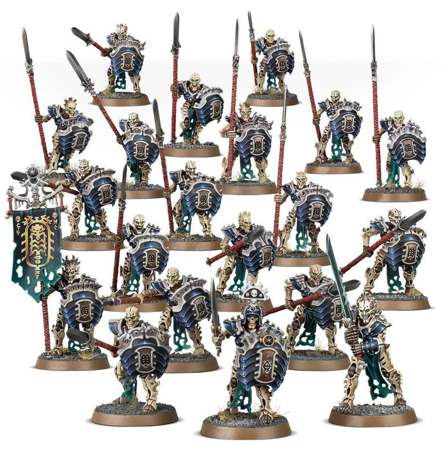 Warhammer Age Of Sigmar - Ossiarch Bonereapers: Mortek Guard - Gathering Games