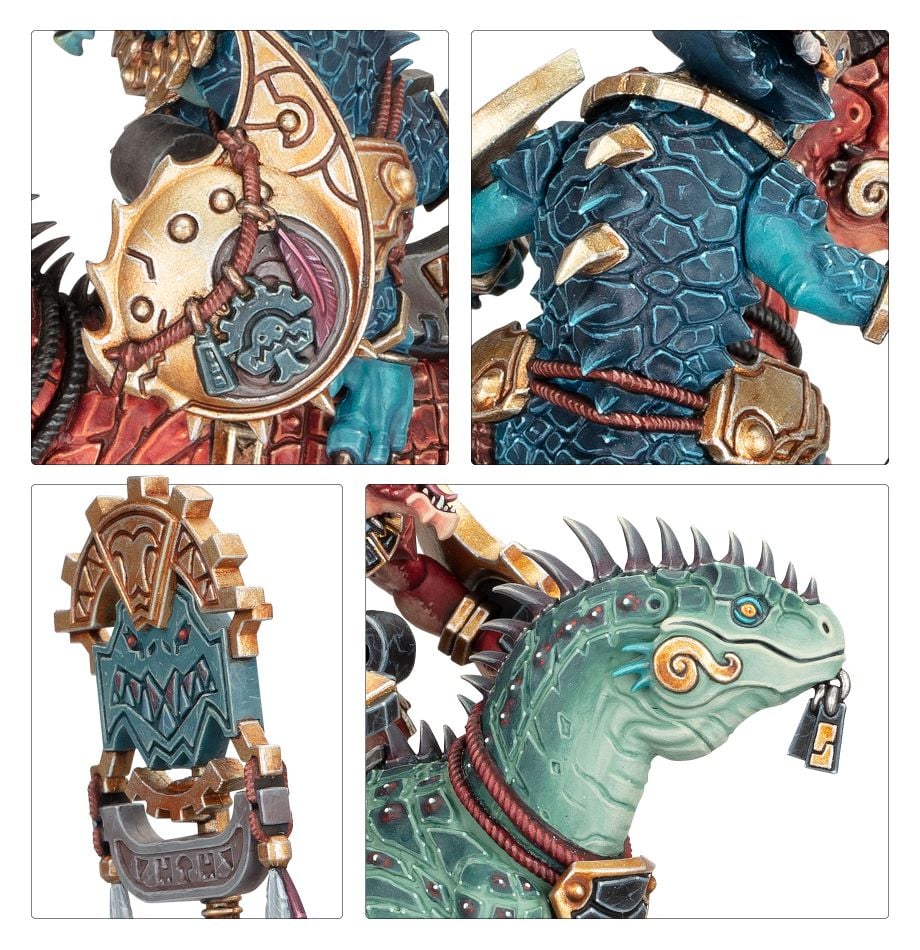 Aggradons Warhammer Age Of Sigmar: Seraphon - Aggradon Lancers | Gathering Games