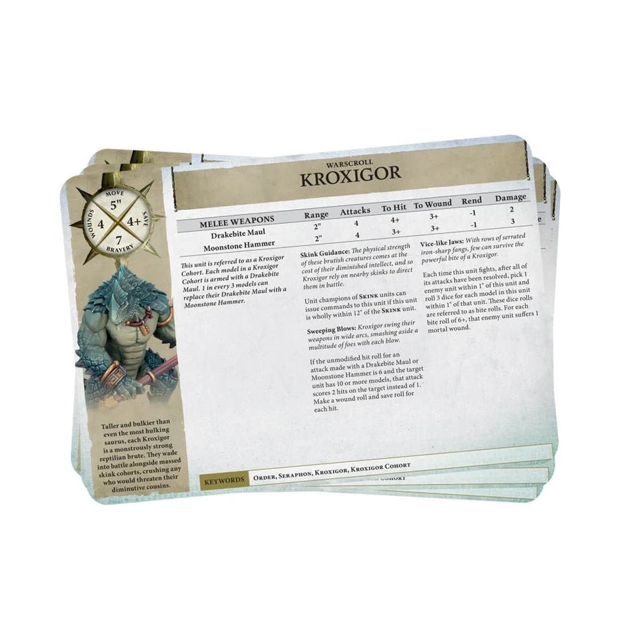 Warhammer Age Of Sigmar: Seraphon Army Set - Gathering Games