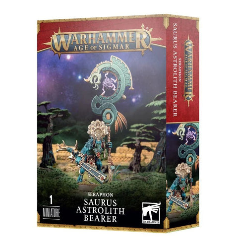 Warhammer Age Of Sigmar: Seraphon - Saurus Astrolith Bearer - Gathering Games