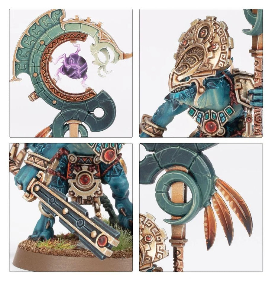 Warhammer Age Of Sigmar: Seraphon - Saurus Astrolith Bearer - Gathering Games