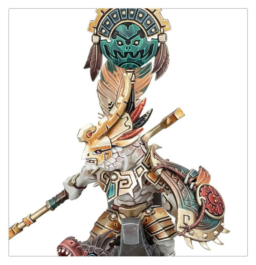 Warhammer Age Of Sigmar: Seraphon - Saurus Scar-Veteran on Aggradon - Gathering Games