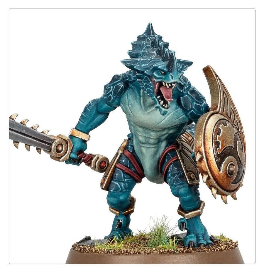 Warhammer Age Of Sigmar: Seraphon - Saurus Warriors - Gathering Games