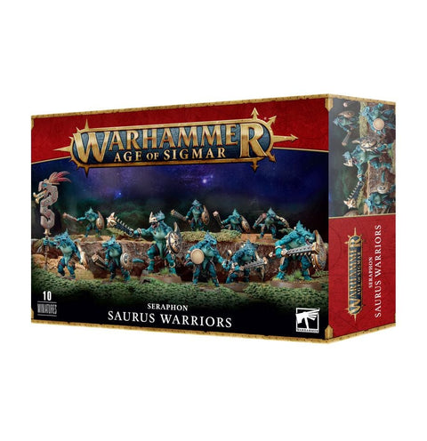 Warhammer Age Of Sigmar: Seraphon - Saurus Warriors - Gathering Games