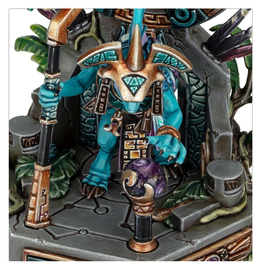 Warhammer Age Of Sigmar: Seraphon - Skink Starseer - Gathering Games