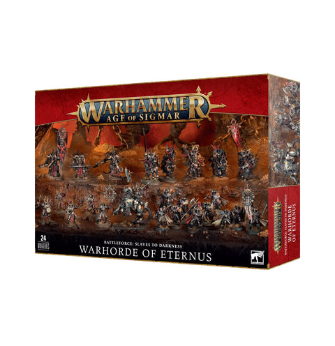 Warhammer Age Of Sigmar: Slaves To Darkness Battleforce - Warhorde Of Eternus - Gathering Games