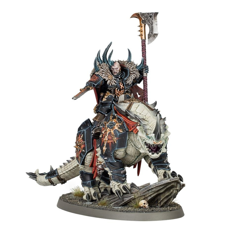 Warhammer Age Of Sigmar - Slaves to Darkness: Chaos Lord On Karkadrak - Gathering Games