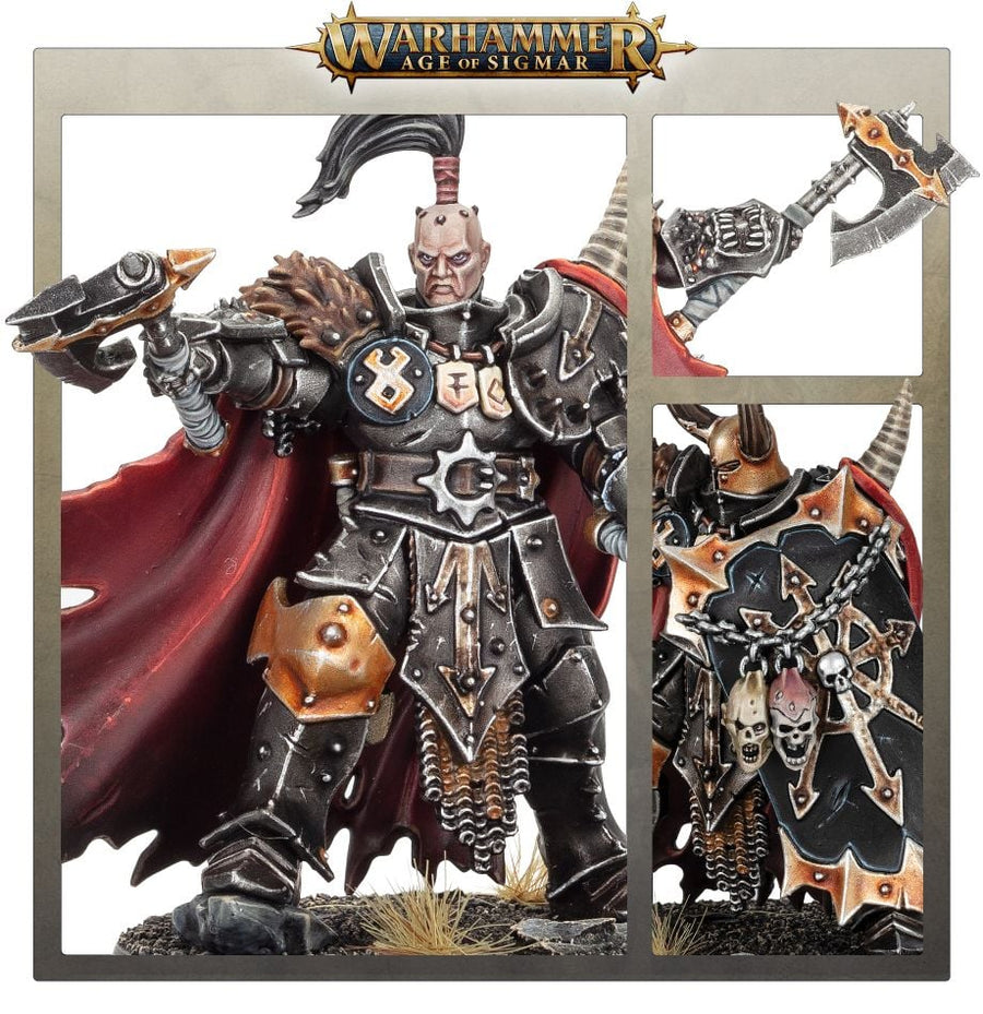 Warhammer Age Of Sigmar - Slaves to Darkness: Exalted Hero Of Chaos - Gathering Games