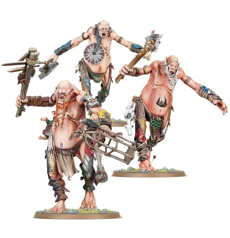 Warhammer Age Of Sigmar - Sons Of Behemat: Mancrusher Mob - Gathering Games