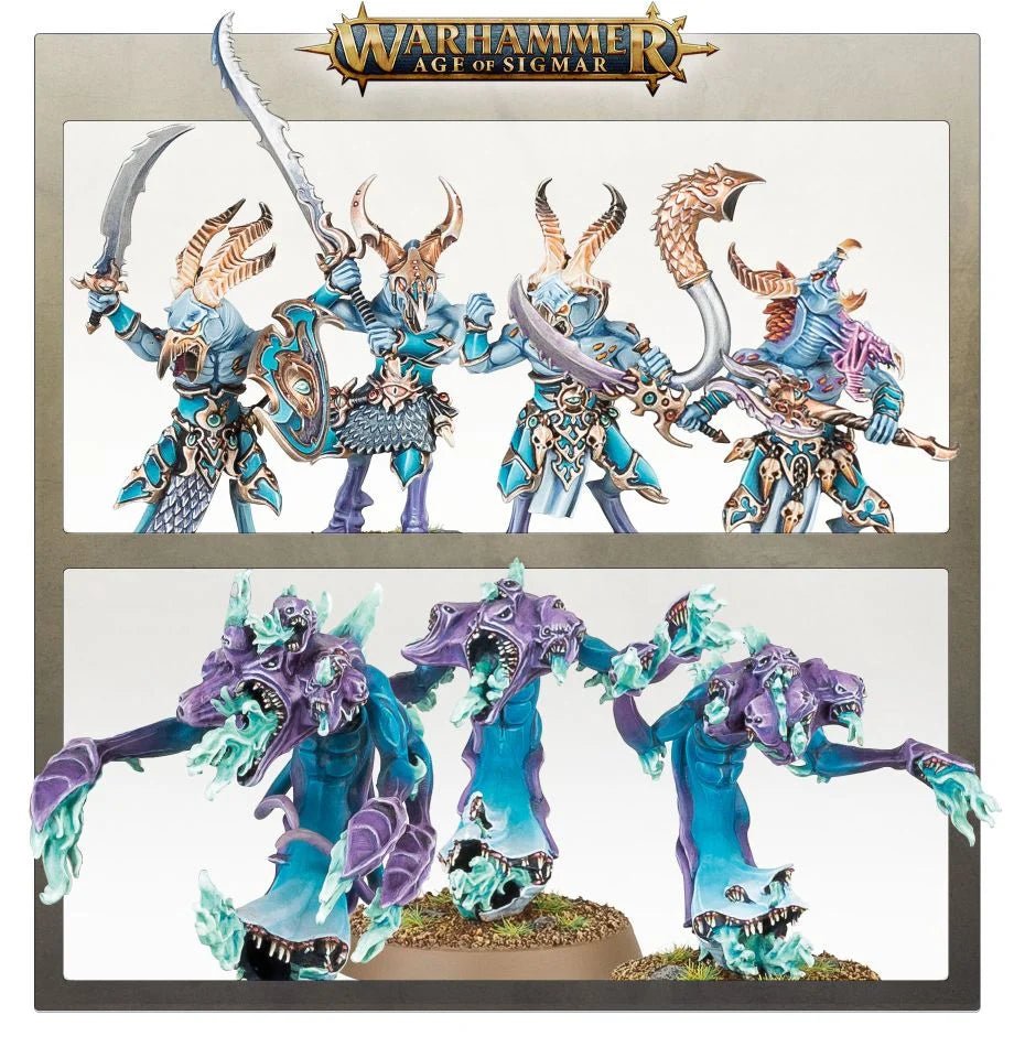 Warhammer Age Of Sigmar VANGUARD: Bestie Del Caos - Set 34 Miniature
