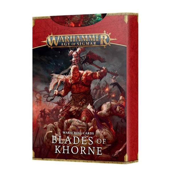 Warhammer Age Of Sigmar: Warscroll Cards - Blades of Khorne - 1