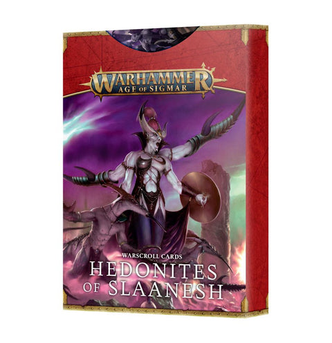 Warhammer Age Of Sigmar: Warscroll Cards - Hedonites of Slaanesh - Gathering Games