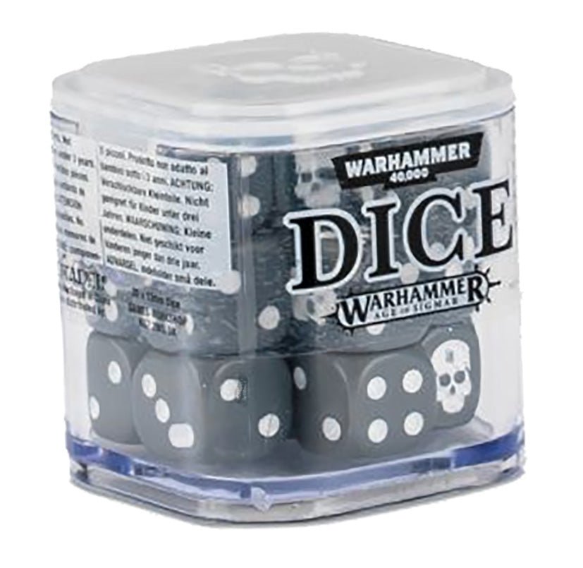Warhammer - Citadel 12mm Dice Set (Gray) - Gathering Games