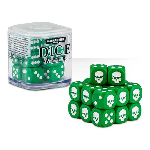 Warhammer - Citadel 12mm Dice Set (Green) - Gathering Games