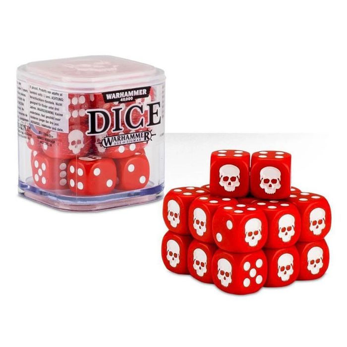 Warhammer - Citadel 12mm Dice Set (Red) - Gathering Games
