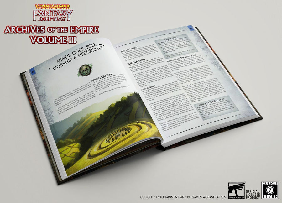 Warhammer Fantasy Roleplay - Archives Of The Empire Vol. 3 - Gathering Games