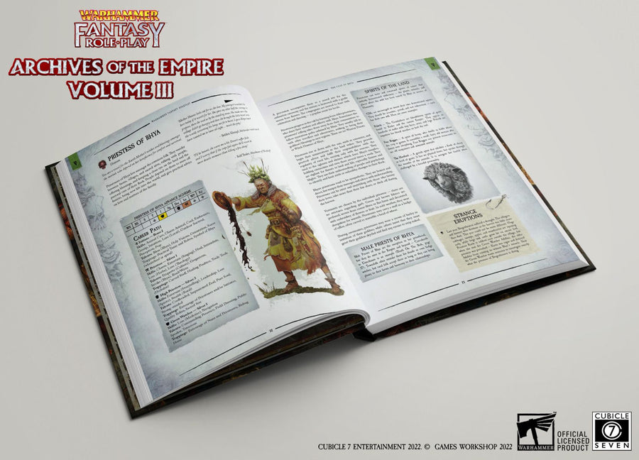 Warhammer Fantasy Roleplay - Archives Of The Empire Vol. 3 - Gathering Games