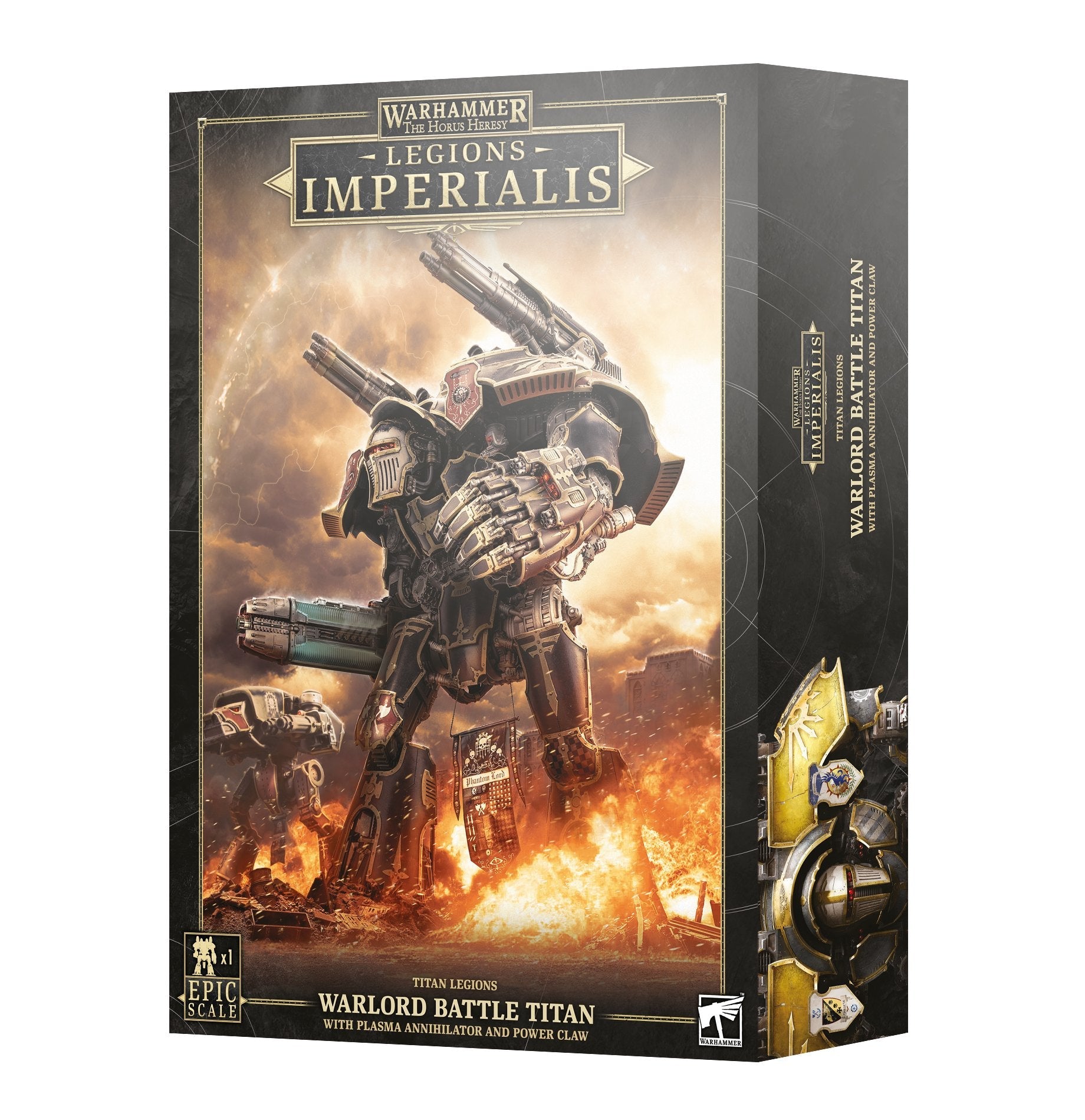 Warhammer The Horus Heresy Legions Imperialis: Warlord Battle Titan ...