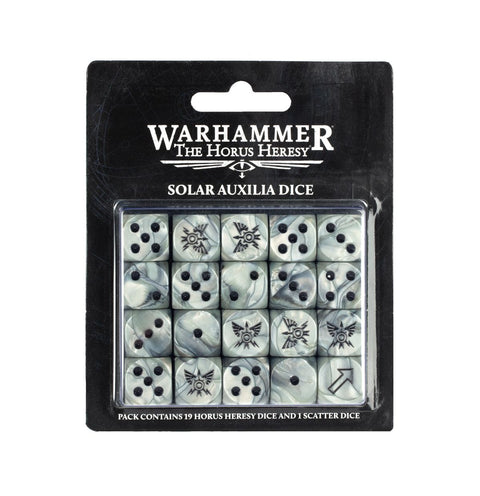 Warhammer The Horus Heresy: Solar Auxillia Dice Set - Gathering Games