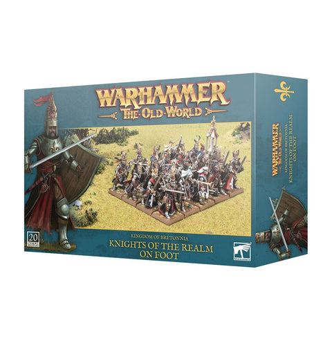 Warhammer The Old World: Kingdom Of Bretonnia - Knights Of The Realm On Foot - Gathering Games