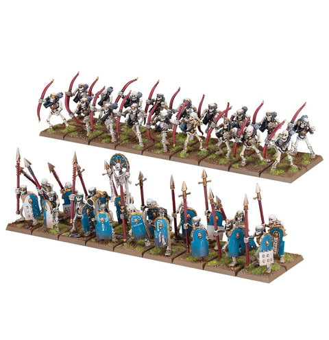 Warhammer The Old World: Tomb Kings of Khemri - Skeleton Warriors/Archers - Gathering Games