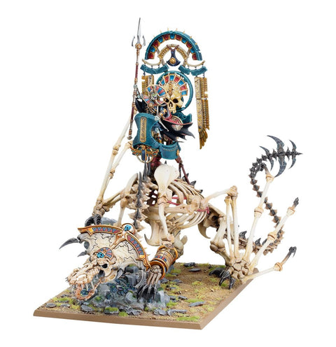 Warhammer The Old World: Tomb Kings of Khemri - Tomb King/Liche Priest On Necrolith Bone Dragon - Gathering Games