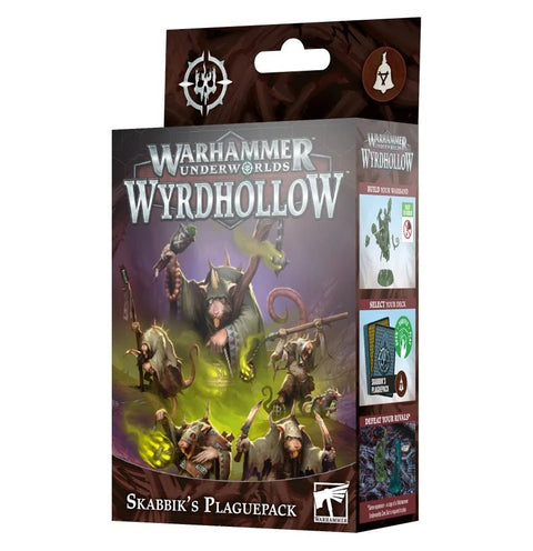 Warhammer Underworlds: Wyrdhollow – Skabbik's Plaguepack - Gathering Games