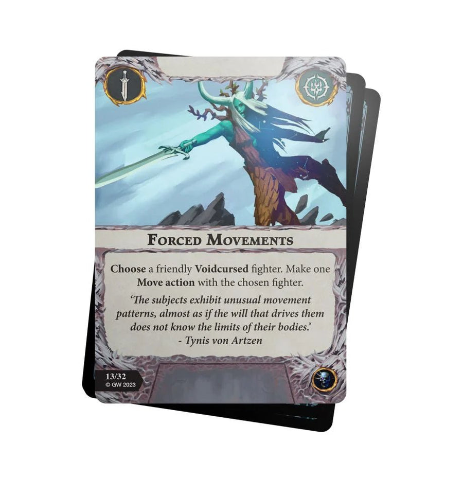 Warhammer Underworlds: Wyrdhollow – Voidcursed Thralls Rivals Deck - Gathering Games