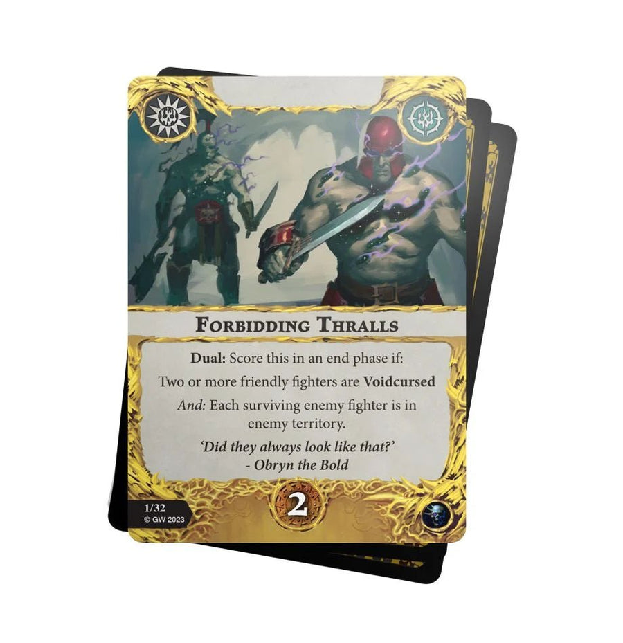 Warhammer Underworlds: Wyrdhollow – Voidcursed Thralls Rivals Deck - Gathering Games