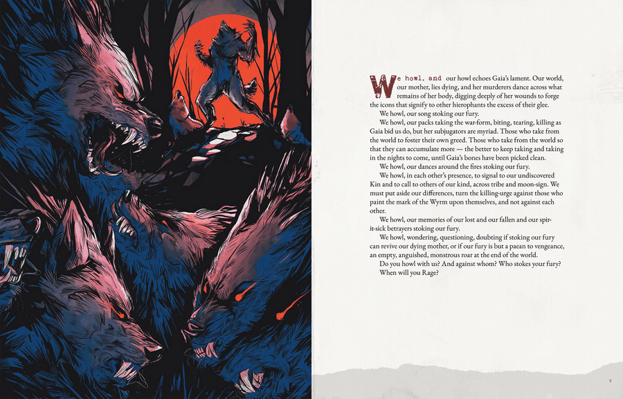 Werewolf: The Apocalypse 5th Edition Core Rulebook - Gathering Games