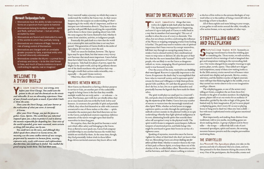 Werewolf: The Apocalypse 5th Edition Core Rulebook - Gathering Games