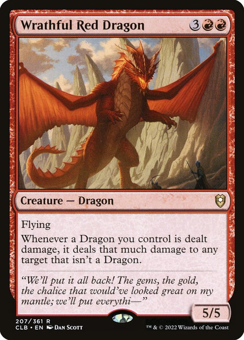 Wrathful Red Dragon - Foil - Gathering Games