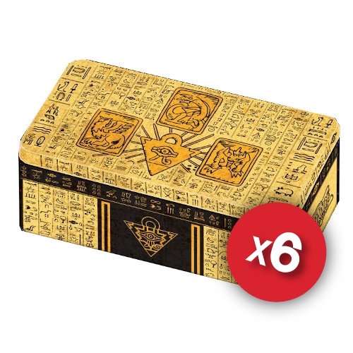 Yu-Gi-Oh! - 2022 Tin Of The Pharaoh's Gods x 6 Tins - Gathering Games