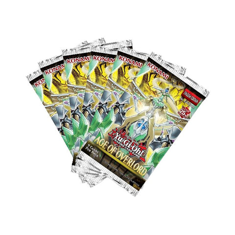Yu-Gi-Oh! Age Of Overlord 6 x Booster Packs - Gathering Games