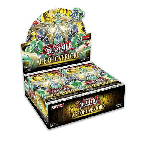 Yu-Gi-Oh! Age Of Overlord Booster Box - Gathering Games