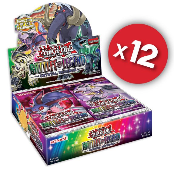 Yu-Gi-Oh! - Battles of Legend: Crystal Revenge Case (12 Displays) - Gathering Games