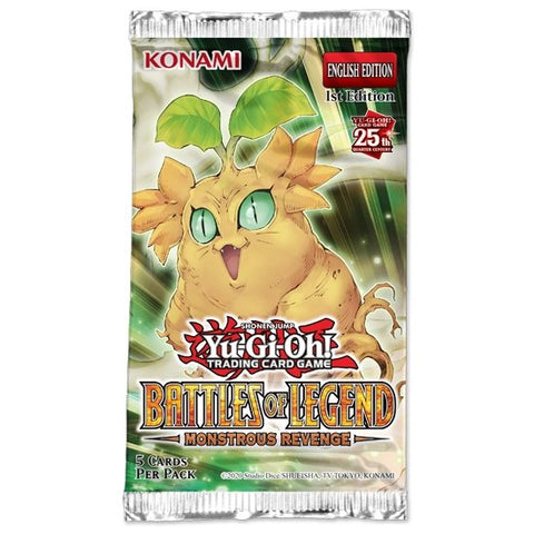 Yu-Gi-Oh! - Battles of Legend: Monstrous Revenge 6 x Boosters - Gathering Games